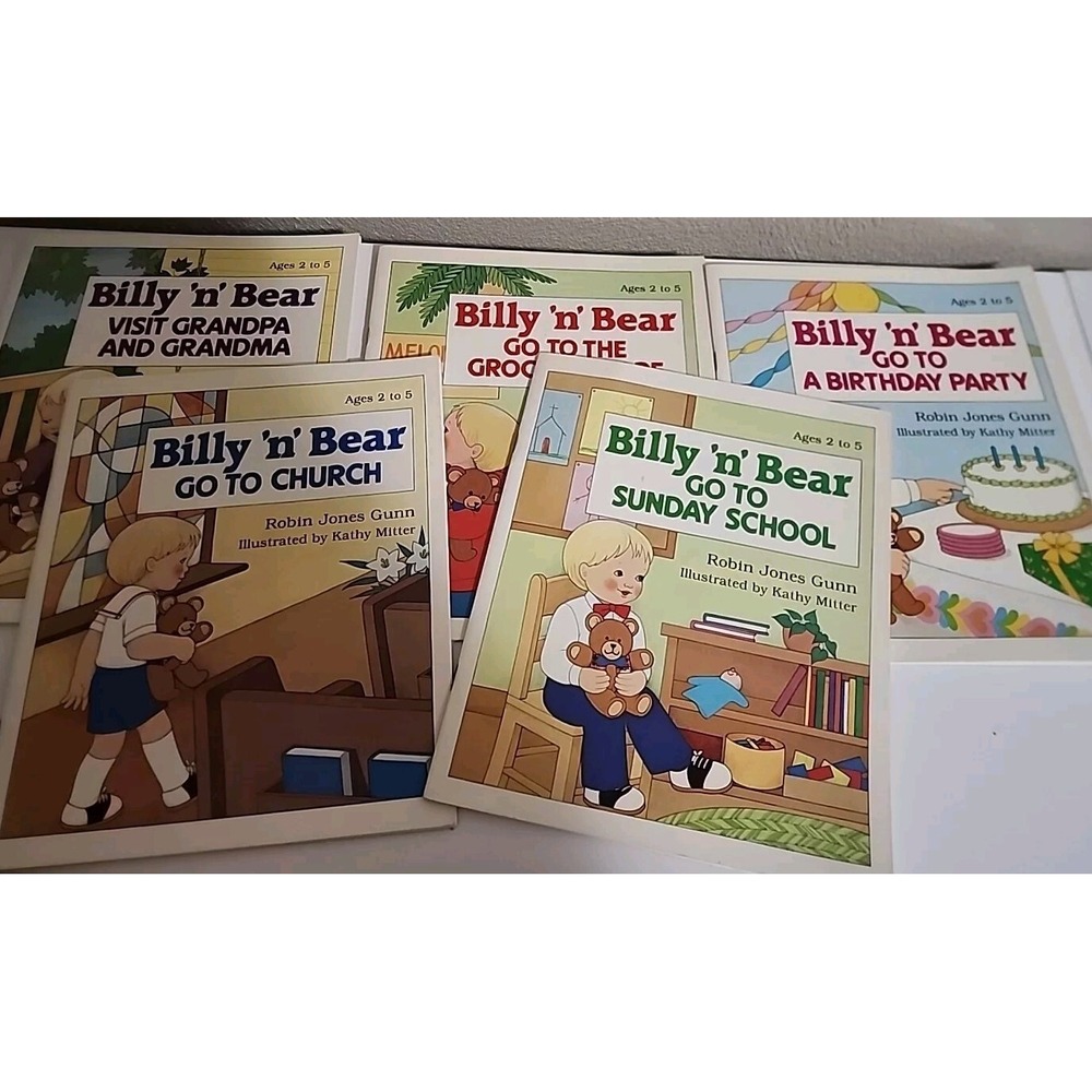 Billy 'n' Bear‎ Visit Grandpa and Grandma Sunday School by Gunn Robin Jones Lot